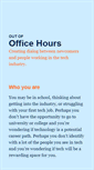 Mobile Screenshot of outofofficehours.com
